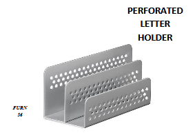 PERFORATED LETTER HOLDER