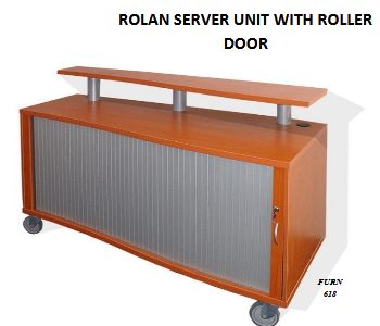 ROLAN SERVER UNIT WITH ROLLER DOOR