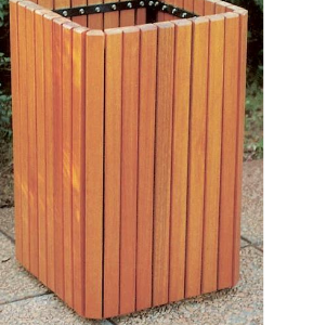 WOODEN BIN