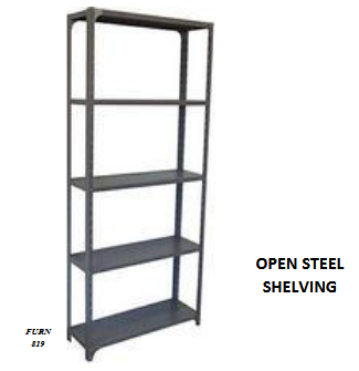 OPEN STEEL SHELVING