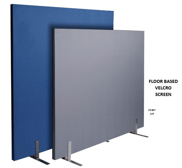 FLOOR BASED VELCRO SCREENS