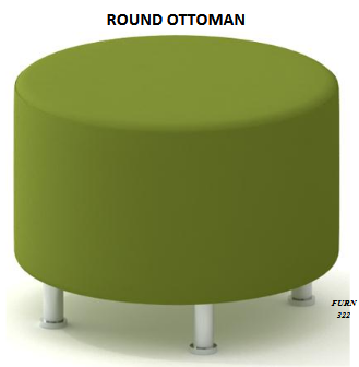 ROUND OTTOMAN