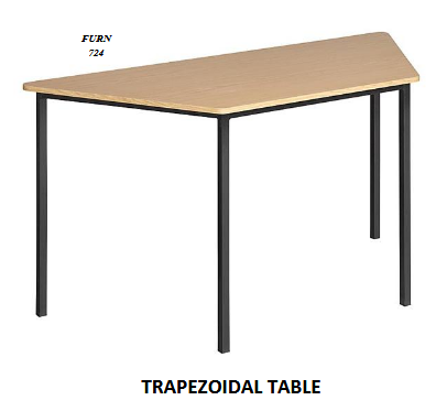 TRAPEZOIDAL TABLE