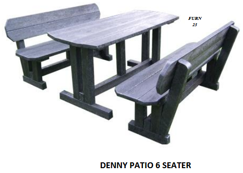 DENNY PATIO 6 SEATER