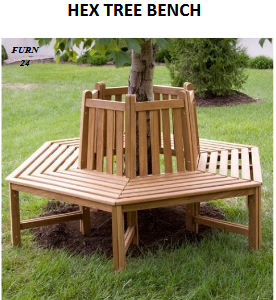 HEX TREE BENCH