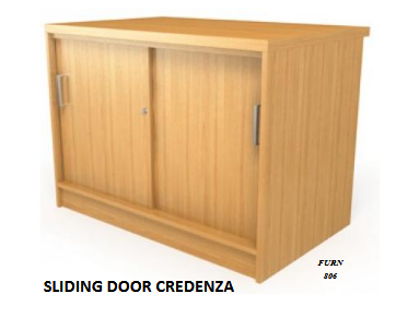 SLIDING DOOR CREDENZA