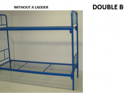 DOUBLE BUNK WITHOUT A LADDER