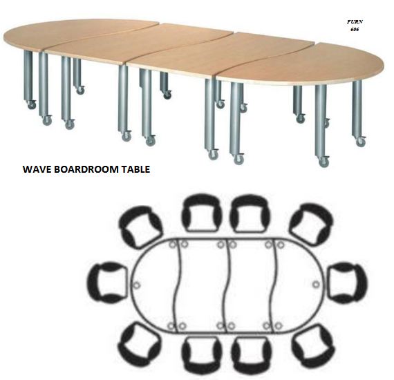 WAVE BOARDROOM TABLE