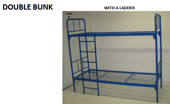 DOUBLE BUNK WITH A LADDER