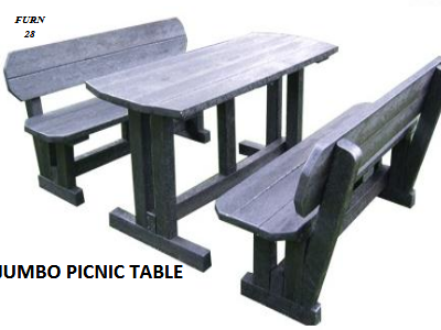 JUMBO PICNIC TABLE