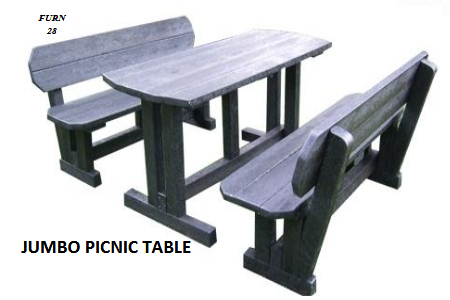 JUMBO PICNIC TABLE