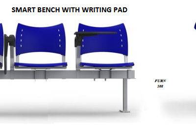 SMART BENCH WITH WRITING PAD