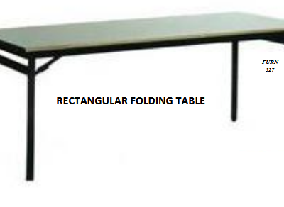 RECTANGULAR FOLDING TABLE