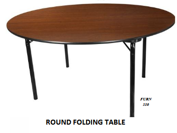 ROUND FOLDING TABLE