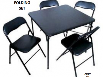 FOLDING SET