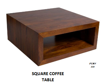 SQUARE COFFEE TABLE