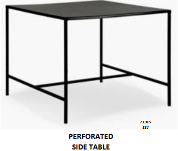 PERFORATED SIDE TABLE